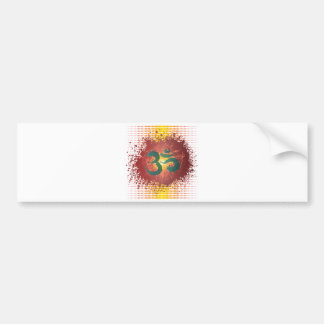Abstract-Om 1 Bumpersticker