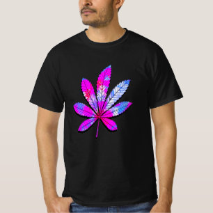 Abstract onkruid t-shirt