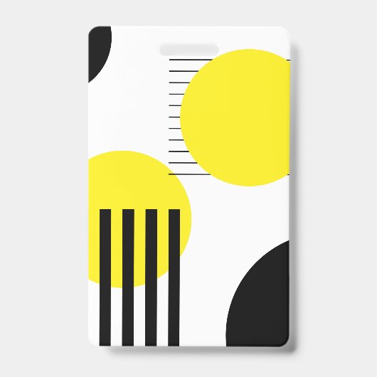 Abstract ontwerp badge (Voorzijde)