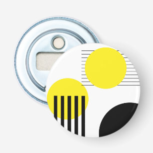 Abstract ontwerp button flesopener