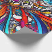 Abstract ontwerp cadeaupapier (Hoek)