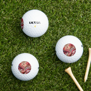 Abstract Ontwerp Golfballen - Artistic Touch