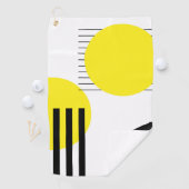Abstract ontwerp golfhanddoek (Insitu)