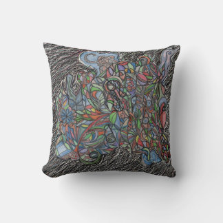 Abstract ontwerp grafische piloot kussen