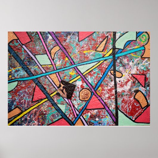 Abstract ontwerp I afdrukken Poster (Voorkant)