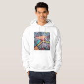 Abstract ontwerp II Hoodie (Voorkant volledig)