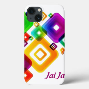 Abstract ontwerp iPad-draagtas iPhone 13 Hoesje