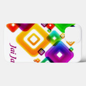 Abstract ontwerp iPad-draagtas Case-Mate iPhone Case (Achterkant (horizontaal))