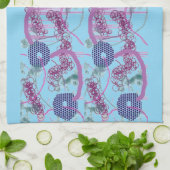 Abstract ontwerp keukenhanddoek (Gevouwen)