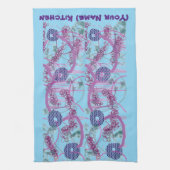 Abstract ontwerp keukenhanddoek (Verticaal)