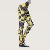 abstract ontwerp Leggings (Rechts)