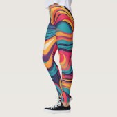 Abstract ontwerp-Leggings Leggings (Links)