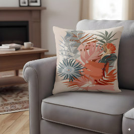 Abstract ontwerp met bohemien kleuren kussen