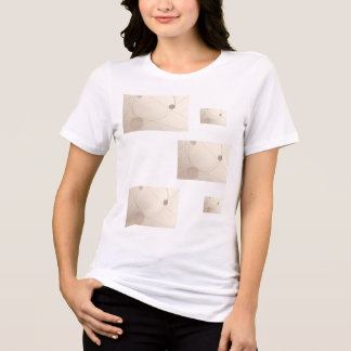 Abstract ontwerp met geometrische vormen Tri-Blend shirt