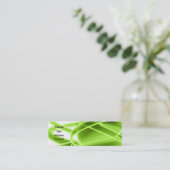 Abstract ontwerp mini visitekaartje (Staand voorkant)