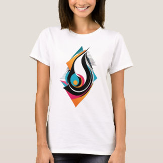 Abstract ontwerp - Modern en stijlvol T-shirt
