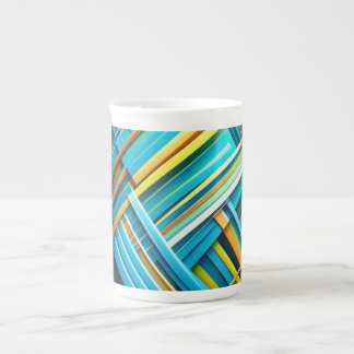 Abstract ontwerp op Mok