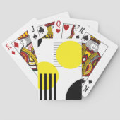 Abstract ontwerp pokerkaarten (Achterkant)