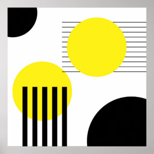 Abstract ontwerp poster
