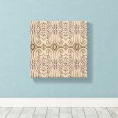 Abstract ontwerp Recoleta Canvas Afdruk (Insitu (Houten vloer))