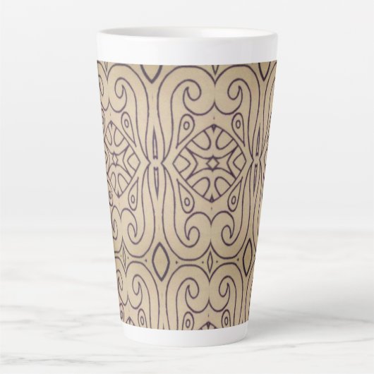 Abstract ontwerp Recoleta Latte Mok (Voorkant)