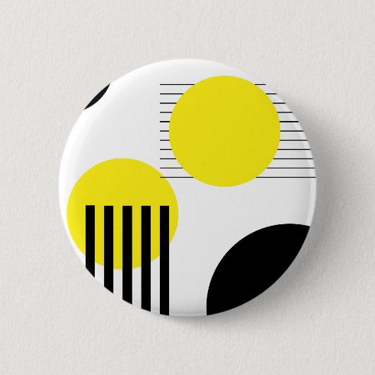 Abstract ontwerp ronde button 5,7 cm (Voorkant)