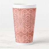 Abstract ontwerp Sangria Latte Mok (Voorkant)