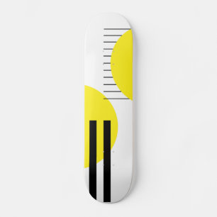 Abstract ontwerp skateboard
