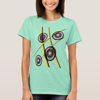 Abstract ontwerp t-shirt