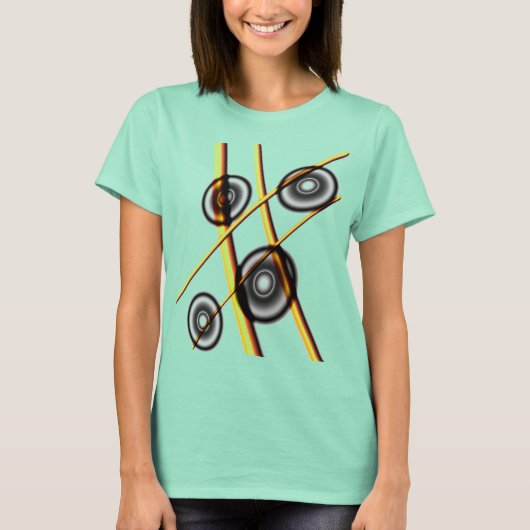 Abstract ontwerp t-shirt (Voorkant)