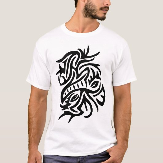 Abstract ontwerp t-shirt (Voorkant)