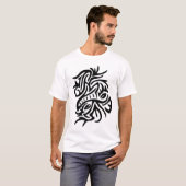 Abstract ontwerp t-shirt (Voorkant volledig)
