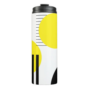 Abstract ontwerp thermosbeker