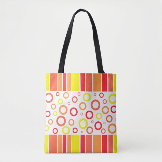Abstract ontwerp tote bag (Voorkant)