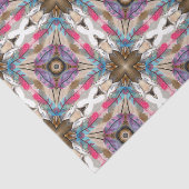 Abstract ontwerp van de Soutwest-waterverf Tissuepapier (Detail)