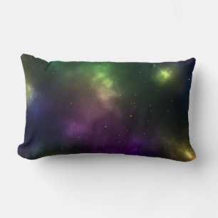 Abstract ontwerp van kosmische ruimteconstellaties kussen