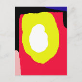 Abstract ontwerp van Moma Briefkaart (Voorkant)