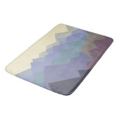 Abstract ontwerp van winterbergen badmat (Gekanteld)