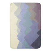 Abstract ontwerp van winterbergen badmat (Voorkant Verticaal)