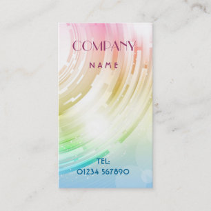 Abstract ontwerp-Visitekaartje Visitekaartje