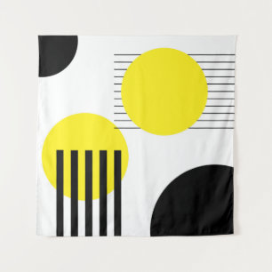 Abstract ontwerp wandkleed