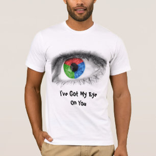 Abstract oog - ik heb mijn oog op jou, t-shirt