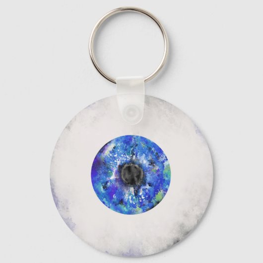 Abstract oog sleutelhanger (Voorkant)