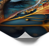 Abstract oogontwerp poster (Hoek)