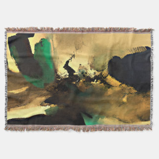 Abstract Oosters Stemming Kunst Worpdeken, 152cm×1 Deken