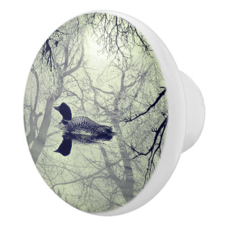 Abstract op een meerlade keramische knop