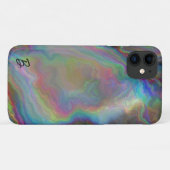 Abstract Opal Agaat gepersonaliseerd telefoonhoesj Case-Mate iPhone Case (Achterkant (horizontaal))