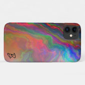 Abstract Opal Agaat gepersonaliseerd telefoonhoesj Case-Mate iPhone Case (Achterkant (horizontaal))