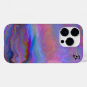 Abstract Opal Agaat gepersonaliseerd telefoonhoesj Case-Mate iPhone Case (Achterkant (horizontaal))