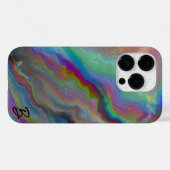 Abstract Opal Agaat gepersonaliseerd telefoonhoesj Case-Mate iPhone Case (Achterkant (horizontaal))